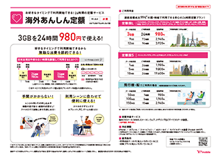 海外ご利用案内(海外あんしん定額編）