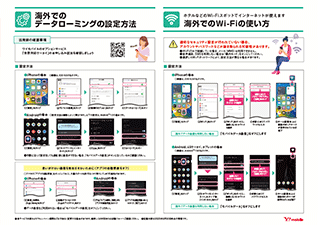 海外ご利用案内(設定＆使い方編)